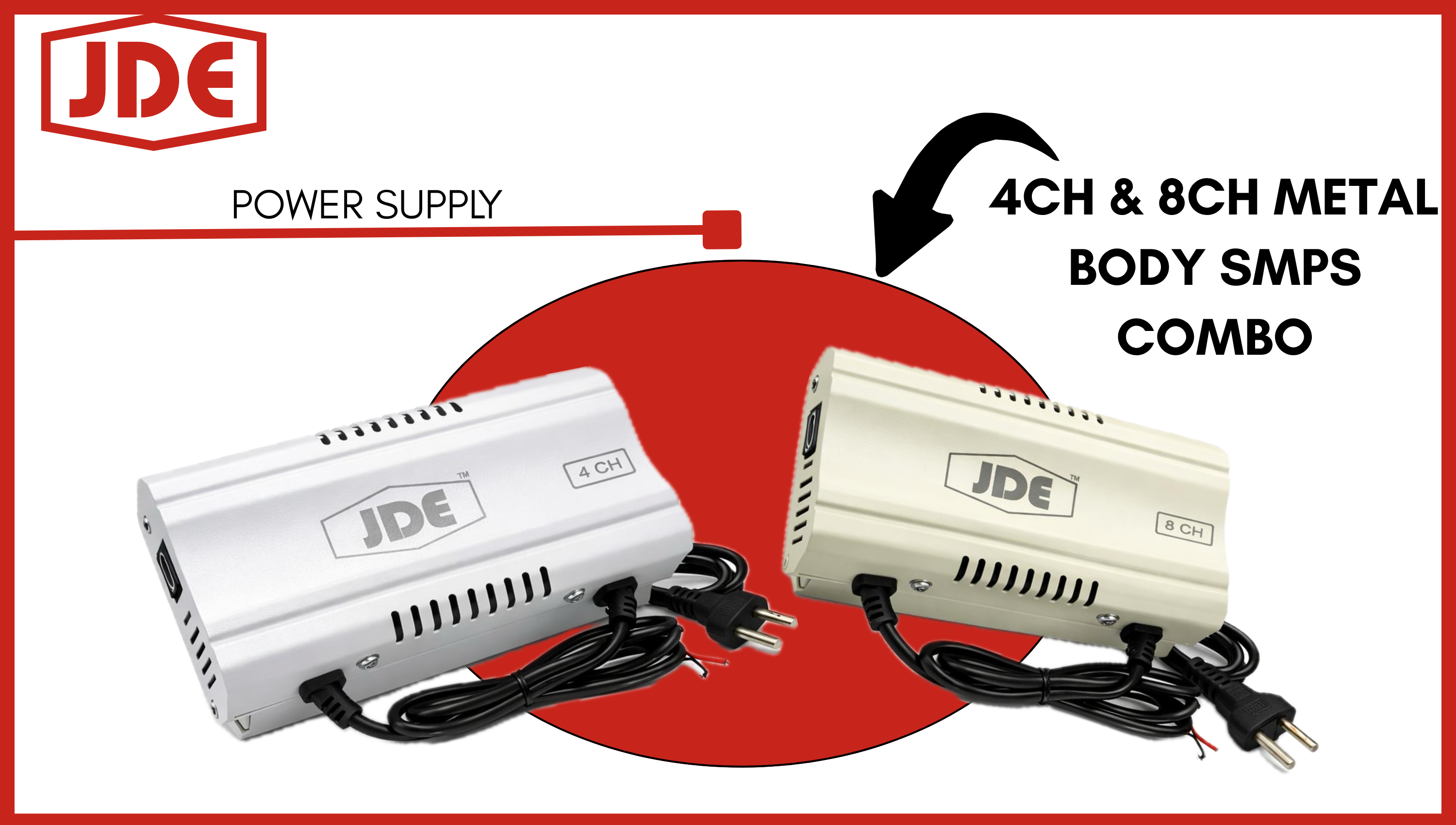 JDE Power Supply SMPS Combo